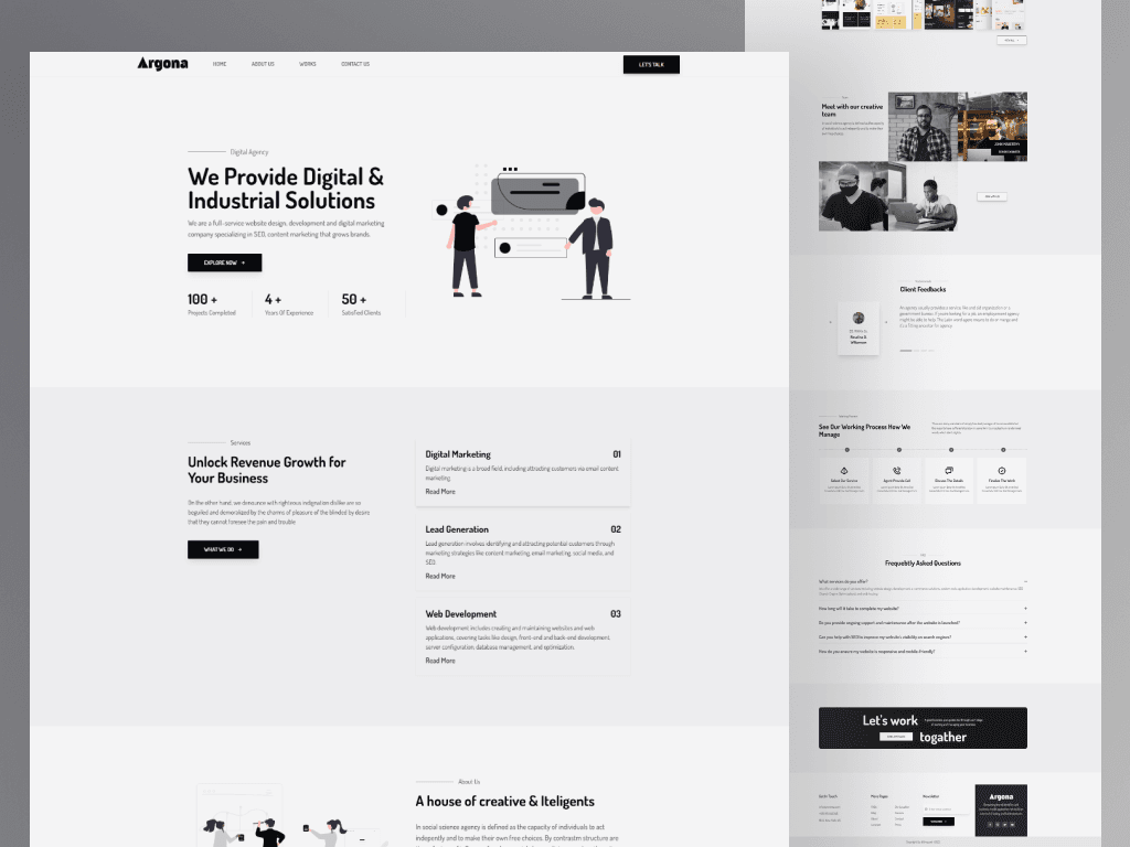 Argona | Agency Website