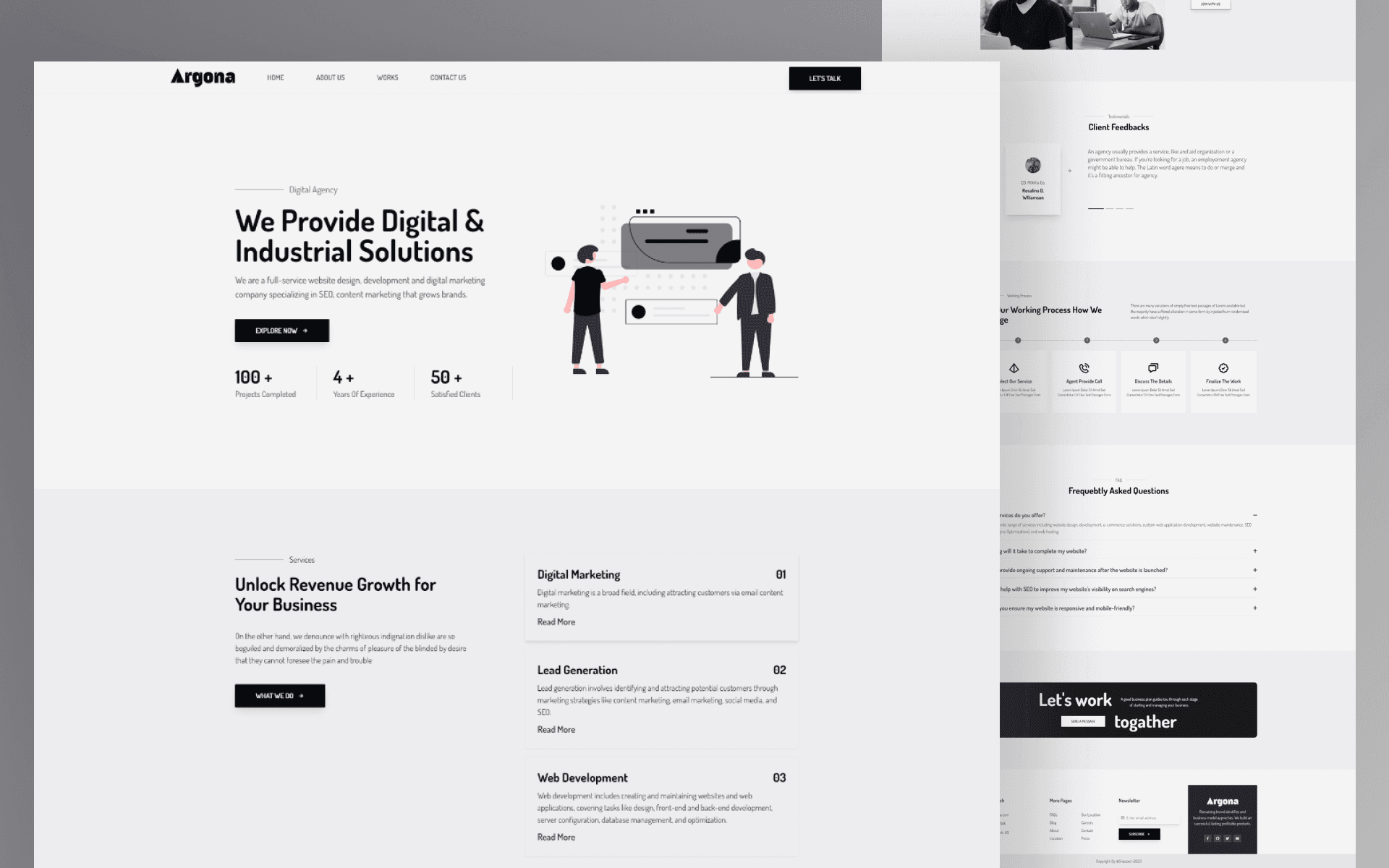 Argona | Agency Website