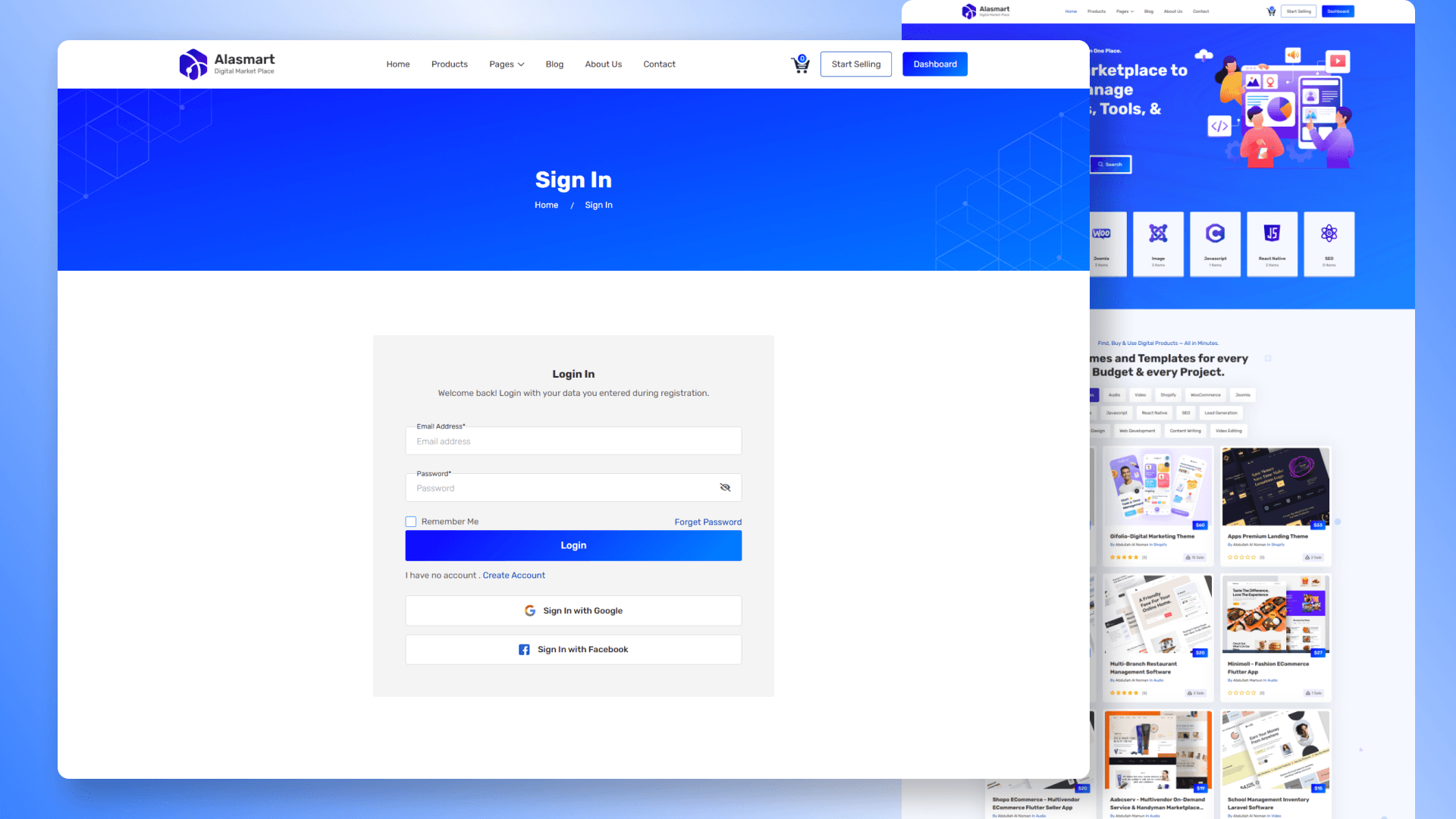 Social Login Integration & Hosting-0