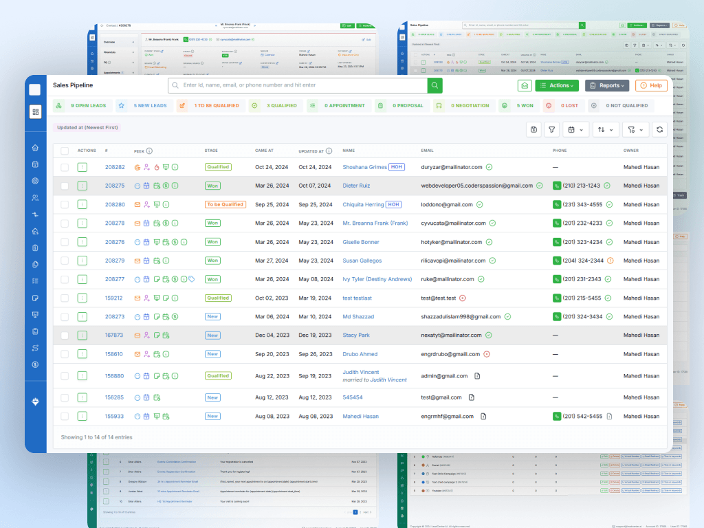 Lead Management Application