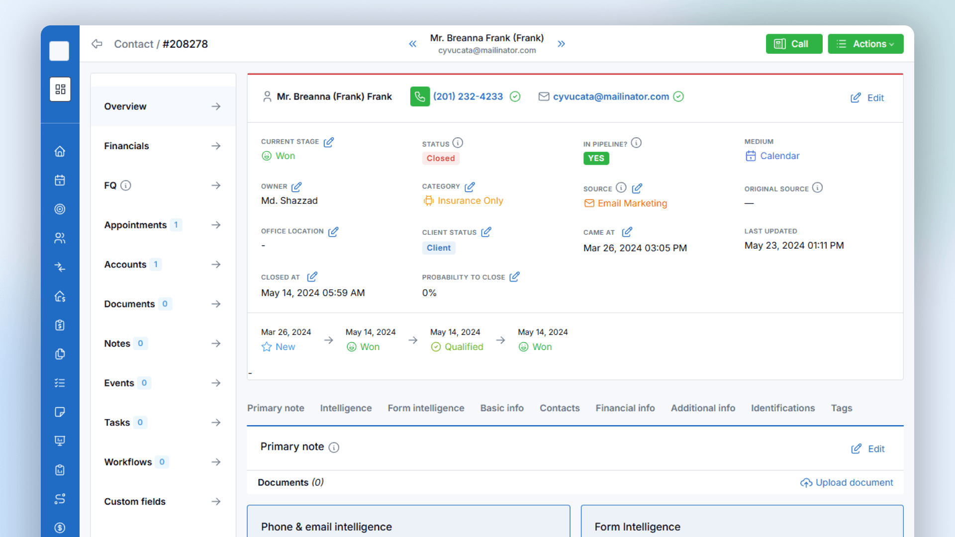 Lead Management Application-7