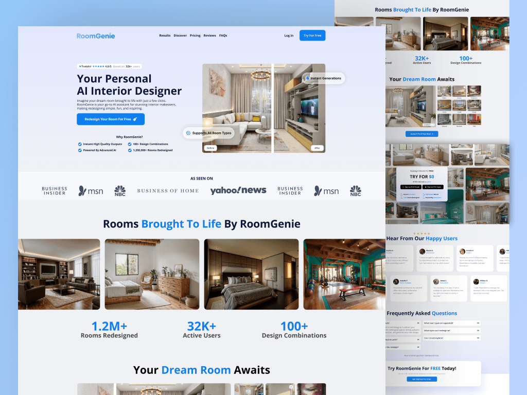 Roomgenie | AI room renerator