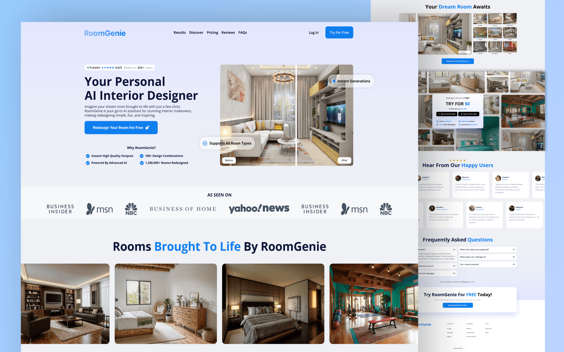 Roomgenie | AI room renerator